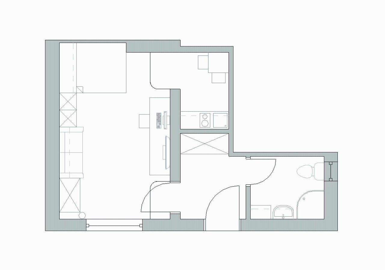 Luxury Studio Apartments Любляна Экстерьер фото